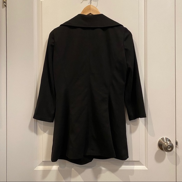 Calvin Klein Ruffle Draped Blazer - Picture 3 of 3